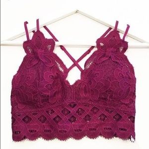 Beautiful crochet lace bralette